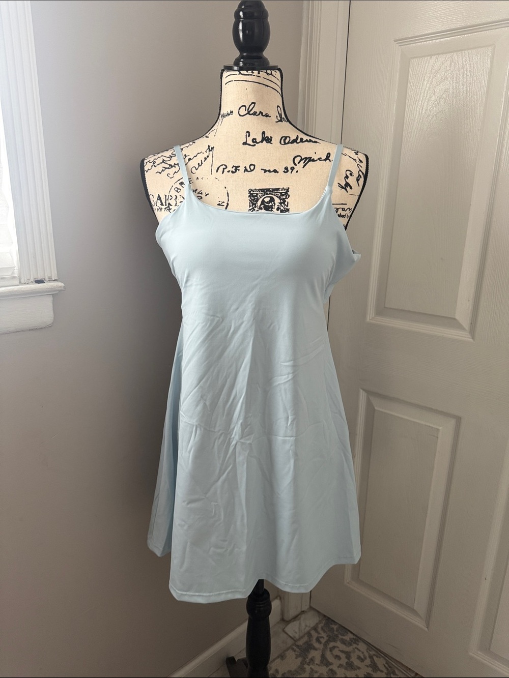Light Blue Athletic Dress